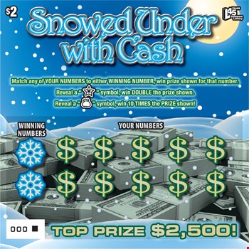 SNOWED UNDER WITH CASH